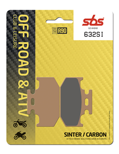 Pastillas de freno SI Offroad sinterizadas SBS 632SI