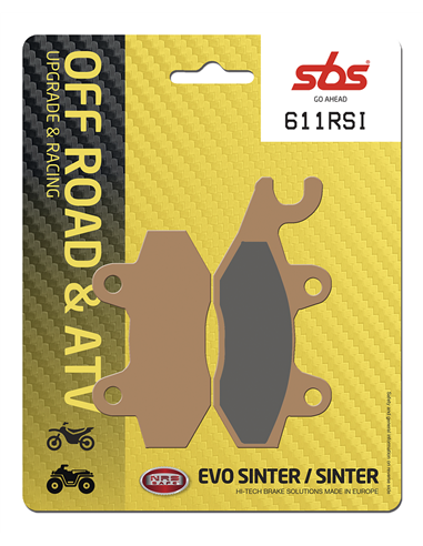 Pastillas de freno RSI Offroad Racing sinterizadas SBS 611RSI
