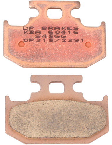 Pastillas de freno sinterizadas estándar DP DP BRAKES DP315