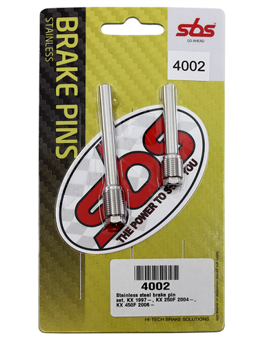Pines de pastilla de freno SBS 4002