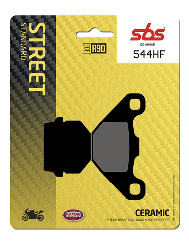 Pastillas de freno HF Street cerámicas orgánicas SBS 544HF