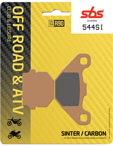 Pastillas de freno SI Offroad sinterizadas SBS 544SI
