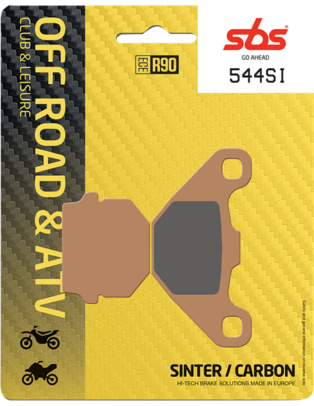 Pastillas de freno SI Offroad sinterizadas SBS 544SI