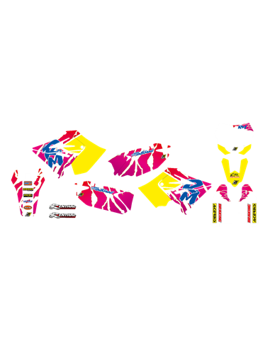 Graphic Kit Retro BLACKBIRD RACING 2321AA