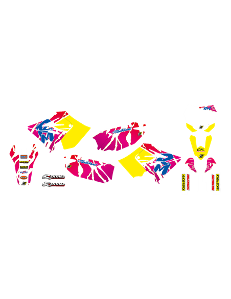 Graphic Kit Retro BLACKBIRD RACING 2321AA