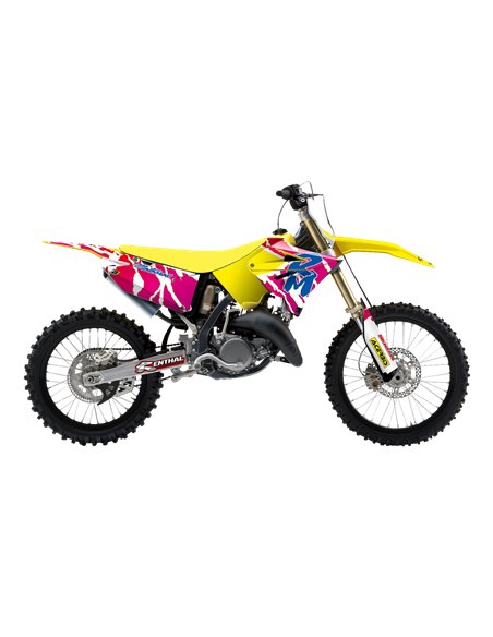 Kit gráficos Retro con funda de asiento BLACKBIRD RACING 8321AA