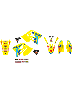 Kit de gráficos Blackbird Racing Replica Team Suzuki KSRT 2022 BLACKBIRD RACING 2318R9