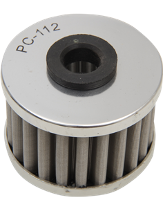 Filtro de aceite Flo® en acero inoxidable PC RACING PC112