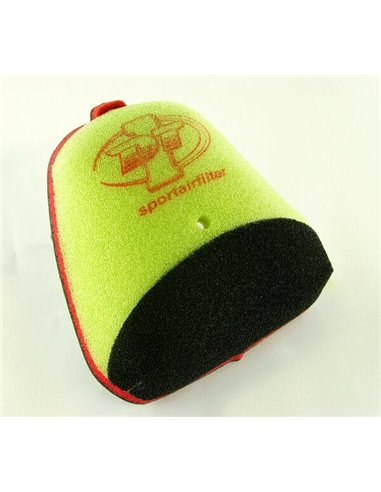 Filtro de aire prelubricado DT-1 RACING EUROPE DT-180-14PO