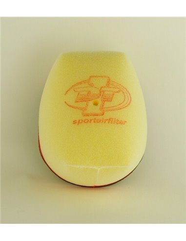 Filtro de aire de doble capa DT-1 RACING EUROPE DTQ-YAM-BL08-NO