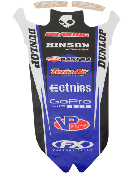 Kit guardabarros trasero FACTORY EFFEX 17-32216