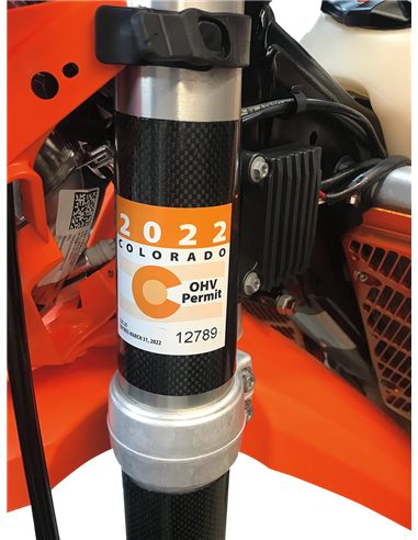 Registration Wrap MOOSE RACING SH1