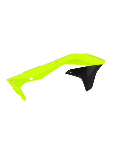 Cubiertas de radiador en plástico de recambio para Kawasaki POLISPORT 8418300004