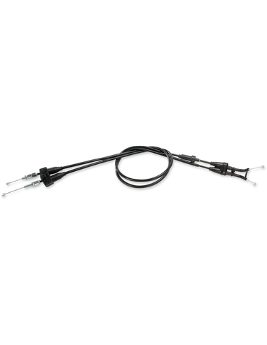 Cable de acelerador en vinilo negro MOOSE RACING 45-1028