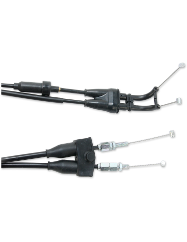 Cable de acelerador en vinilo negro MOOSE RACING 45-1028