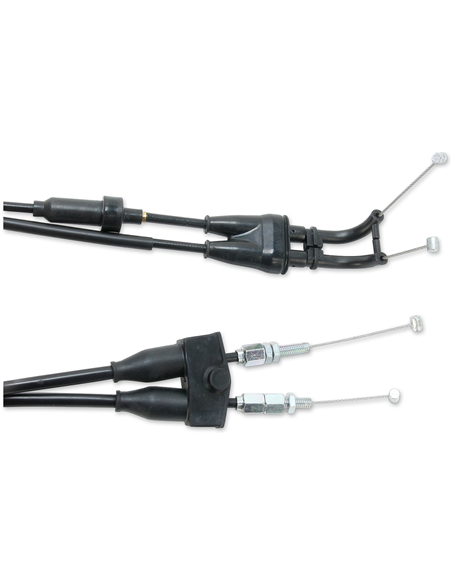 Cable de acelerador en vinilo negro MOOSE RACING 45-1028