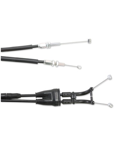 Cable de acelerador en vinilo negro MOOSE RACING 45-1033