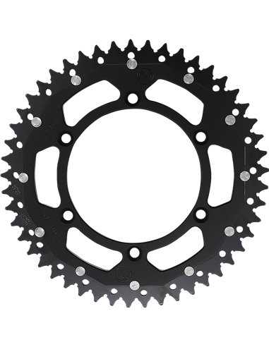 Corona de transmissió Dual MSE 49 Bk Moose Racing Hp 1210-808-49-10X