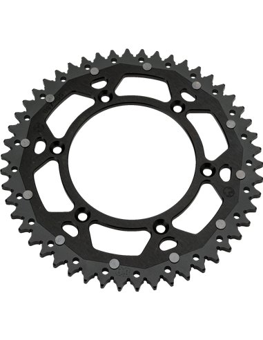 Corona de transmissió Dual MSE 50 Bk Moose Racing Hp 1210-808-50-10X