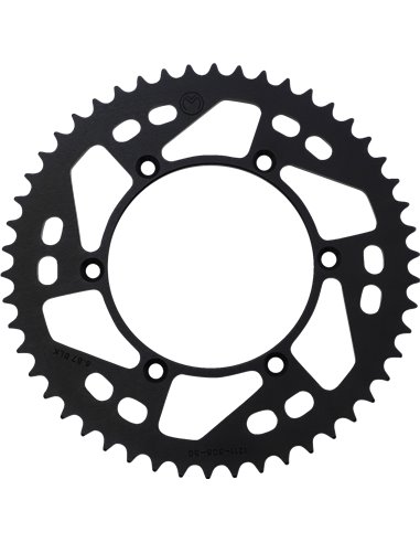 Suz 50T Blk Moose Racing Hp Couronne en aluminium 1211-808-50-10