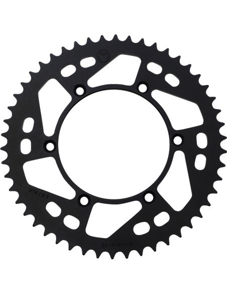 Suz 50T Blk Moose Racing Hp Couronne en aluminium 1211-808-50-10
