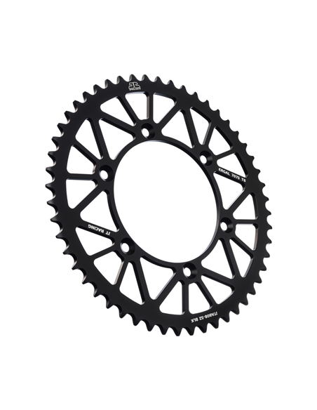 Corona trasera ligera y autolimpiante JT SPROCKETS JTA808.52BLK