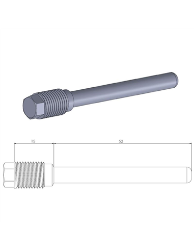 Pins de pastilla de fre MOTO-MASTER 213.020