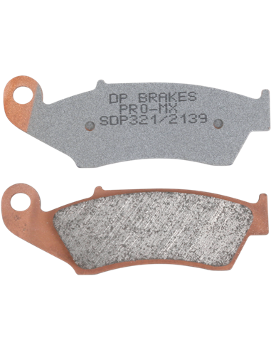 Pastilhas de freio sinterizadas SDP Pro-MX DP BRAKES SDP321