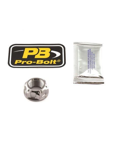 Tuerca de eje basculante en titanio PRO BOLT TINUT16150001Z3
