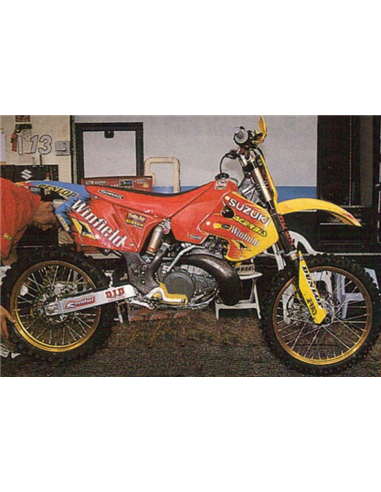 Funda de asiento Team Suzuki TECNOSEL 13V03