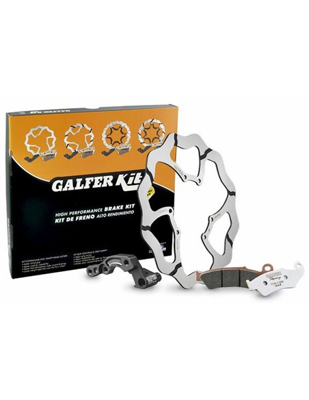 Kit freno delantero sobredimensionado GALFER KG208RWSX