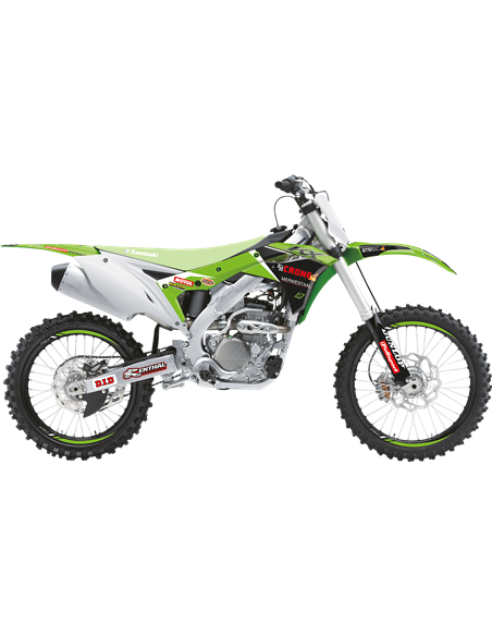 Kit de gráficos Replica Team Kawasaki H&F 2022 BLACKBIRD RACING 2424R14