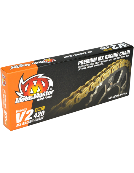 Cadena de transmisión 420 V2 MOTO-MASTER 642001