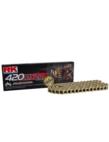 Cadena de transmisión 420 MXZ4 RK GB420MXZ4-130CL
