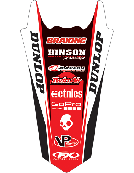 Kit guardabarros trasero FACTORY EFFEX 22-32138