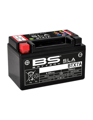 Baterías SLA AGM activadas de fábrica y sin mantenimiento BS BATTERY 300672