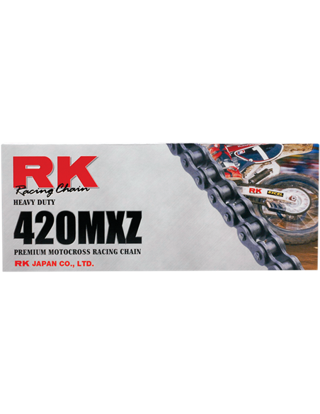 Cadena 420 MXZ RK 420MXZ-120-CL