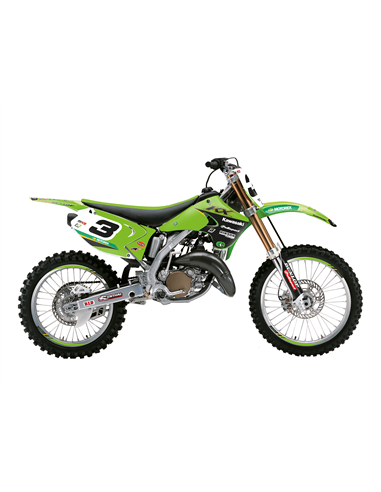 Kits de gráficos con fundas de asiento Replica Team BLACKBIRD RACING 8408R13