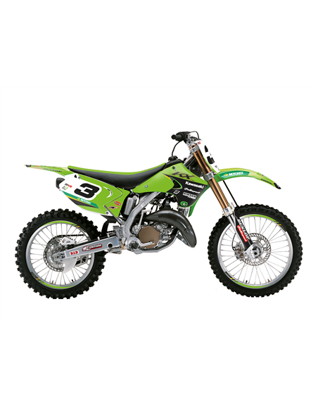 Kits de gráficos con fundas de asiento Replica Team BLACKBIRD RACING 8408R13