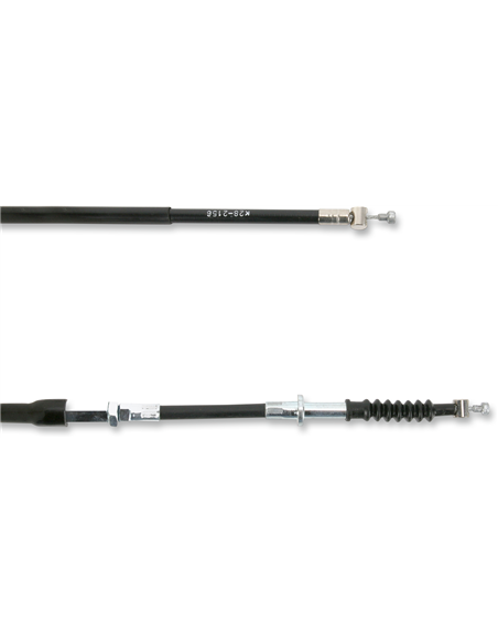 Cable de embrague de vinilo negro PARTS UNLIMITED 54011-1389