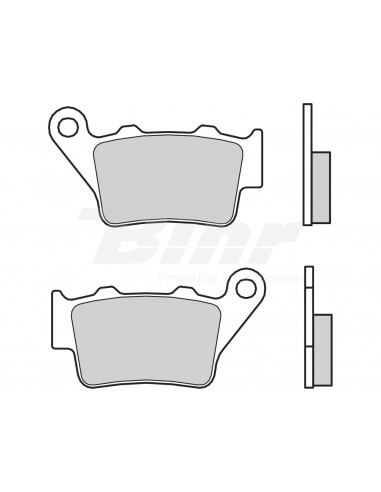 Brembo 07BB02SX Sintered Racing Brake Pads Position: Rear