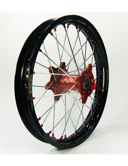 Rueda Elite MX-EN, radios plateados KITE 20.229.0.RO