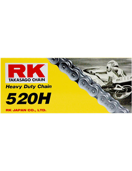 Cadena Heavy Duty (H) M520H RK 520H-118-CL