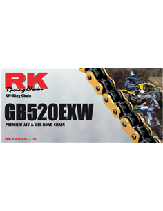 Cadena 520 EXW RK GB520EXW-118-CL