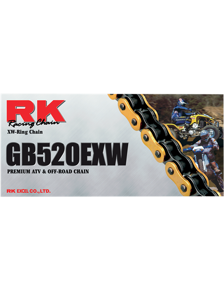 Cadena 520 EXW RK GB520EXW-118-CL