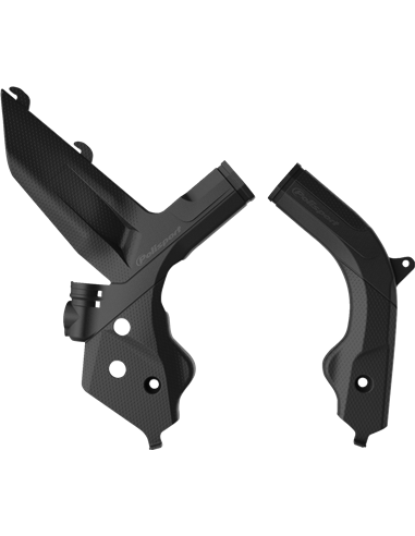 KTM SX,SX-F,XC,XC-F - Protecteur de Châssis Noir - Modèles 2019-20 Polisport 8472900001