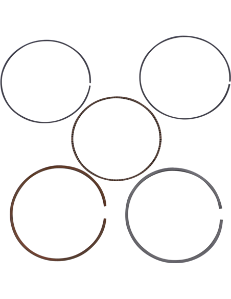 Juego de aros de pistón de recambio WOSSNER RIK95.00