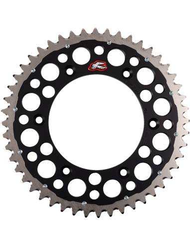 Renthal Rear sprocket R 520 48 teeth Bk Sc Twin 2240-520-48GPBK
