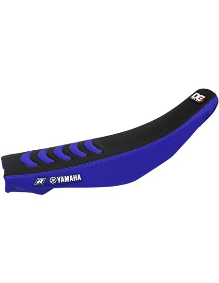 Funda de asiento Blackbird Doble agarre 3 Yamaha negro/azul 1245H