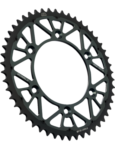 JT SPROCKETS JTX89750GR steel crown